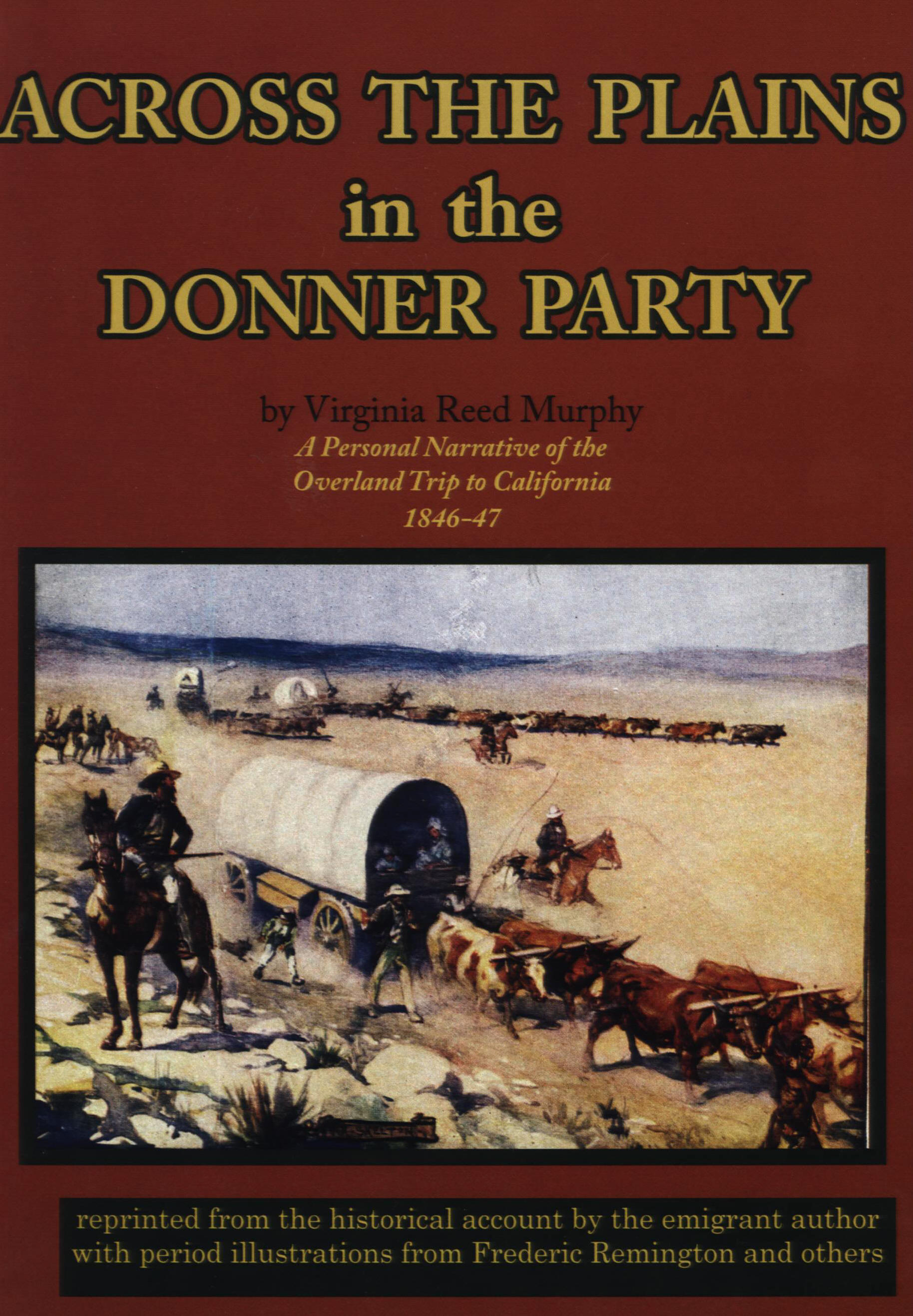 across the plains in the donner party vist 0099 front cover